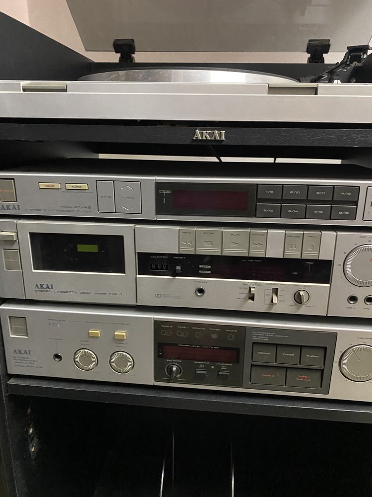 Aparelhagem hi-fi AKAI - Vintage