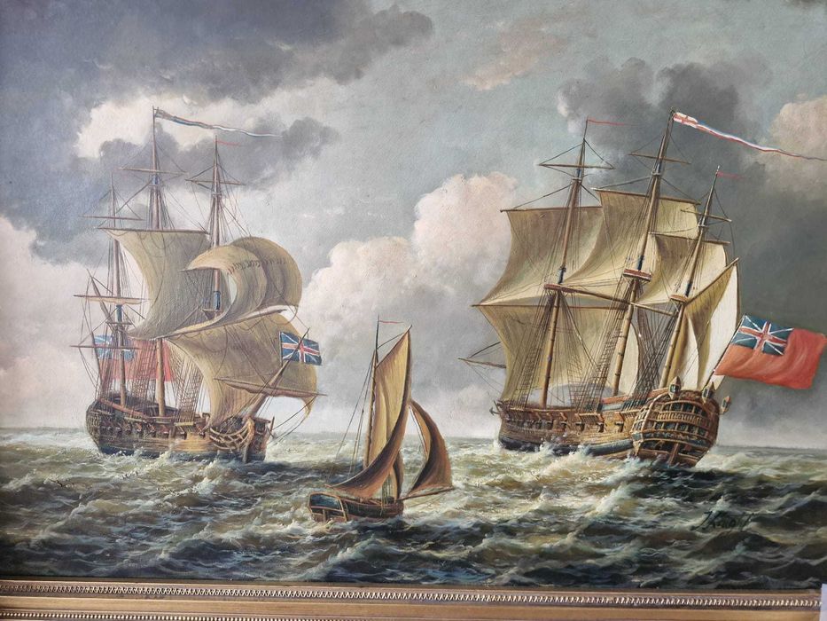 Pintura Marinha Britânica