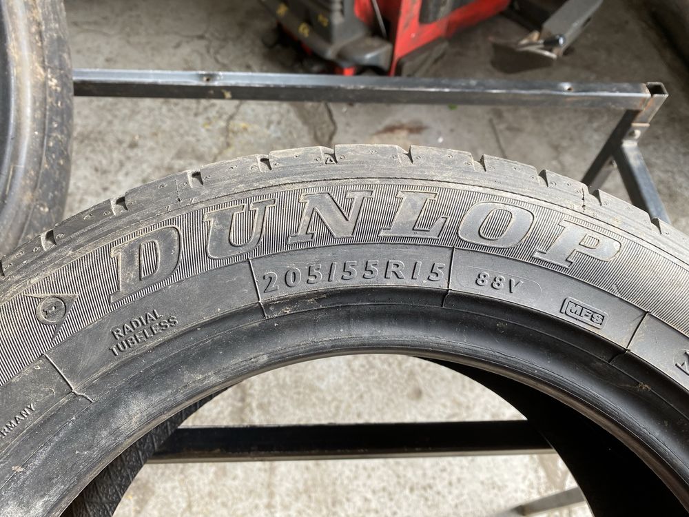 Opony letnie 205/55R15 2szt Dunlop 205/55/15