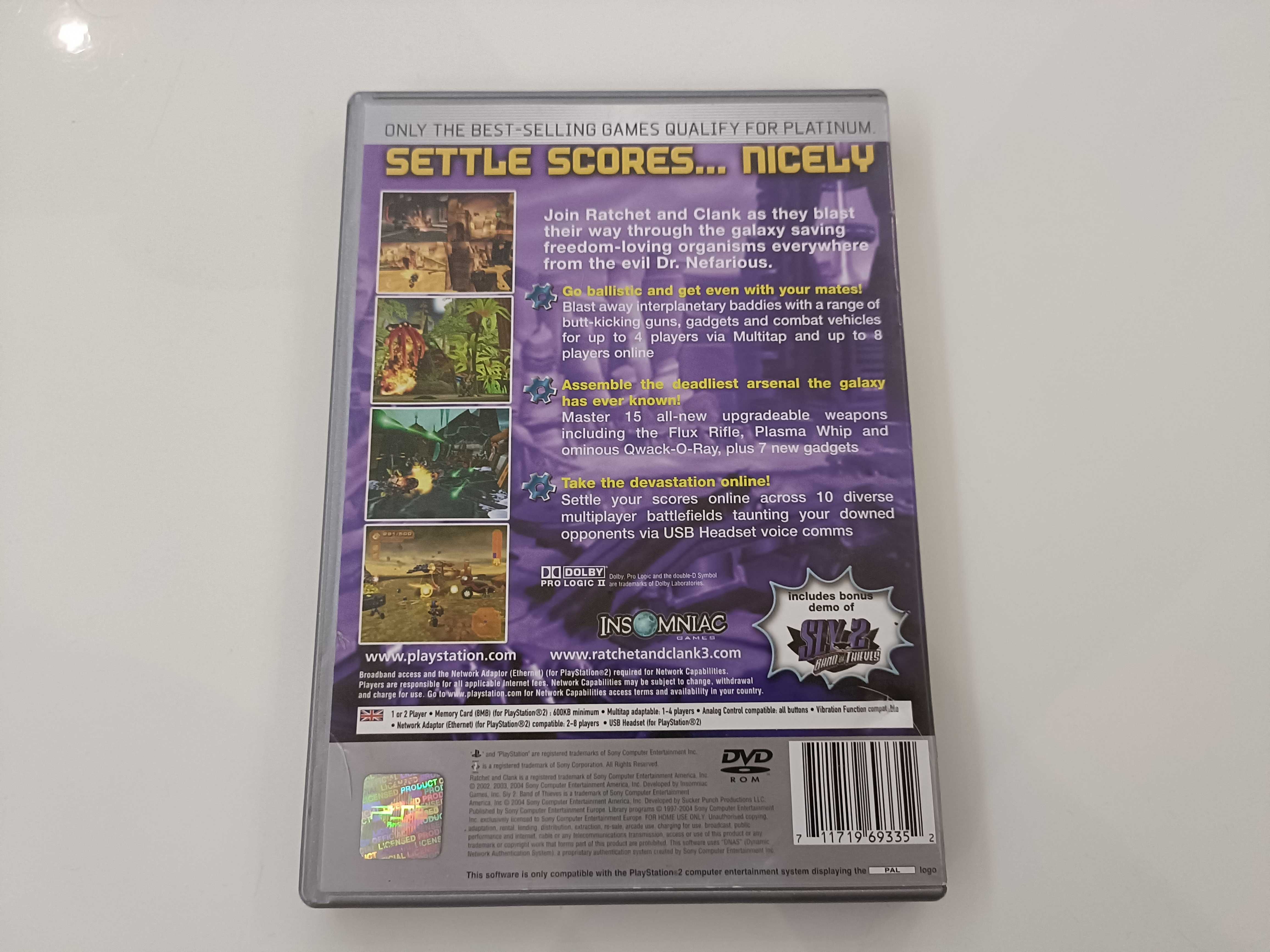 Gra Ratchet & Clank 3 Ps2