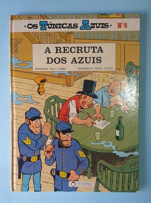 Coleção OS TÚNICAS AZUIS em capa dura - EDINTER