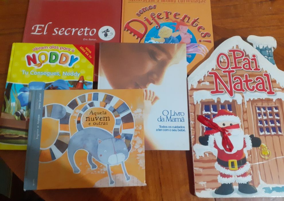 Livros de crianças 0,50€ cada