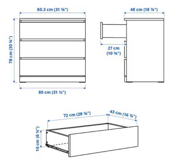 Komoda MALM 3 szuflady biała błyszcząca IKEA roczna stan bardzo dobry.