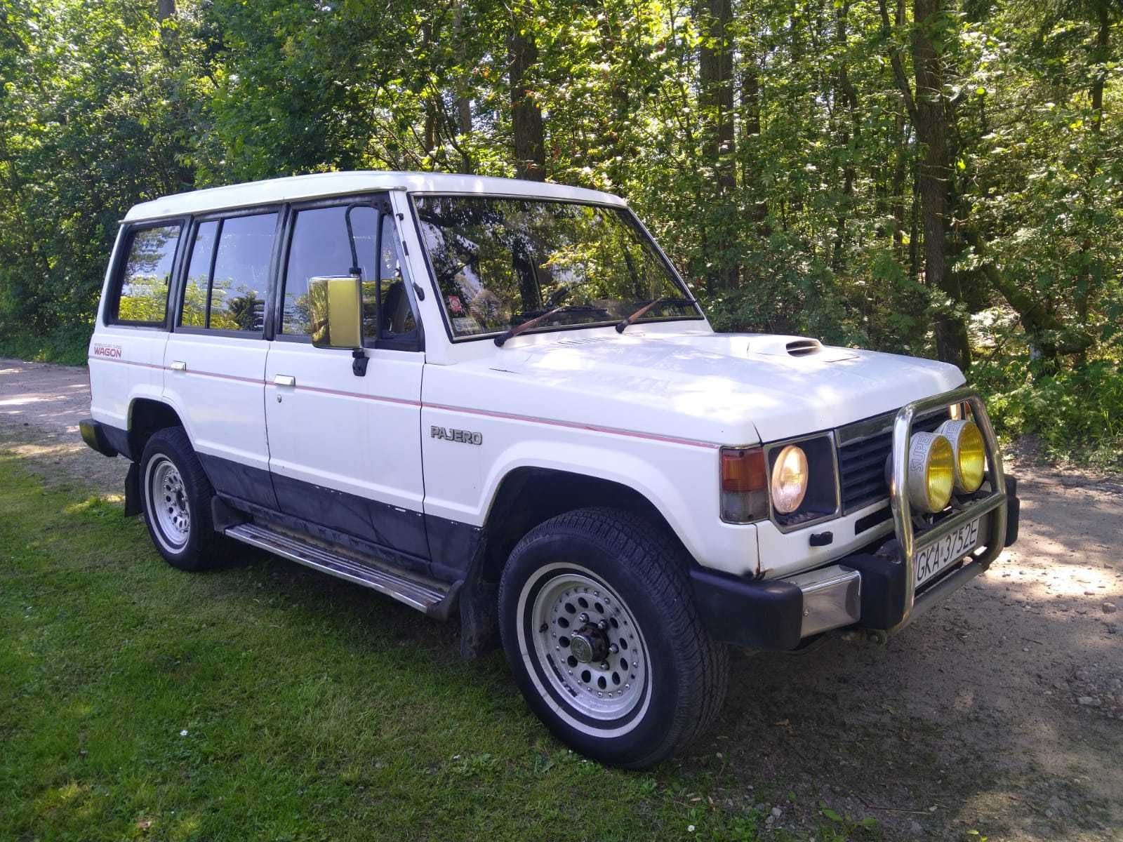 Mitsubishi pajero 2,5td 97r  7 os.wersja japonska