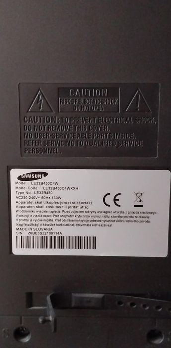 Telewizor samsung 32cale + dekoder