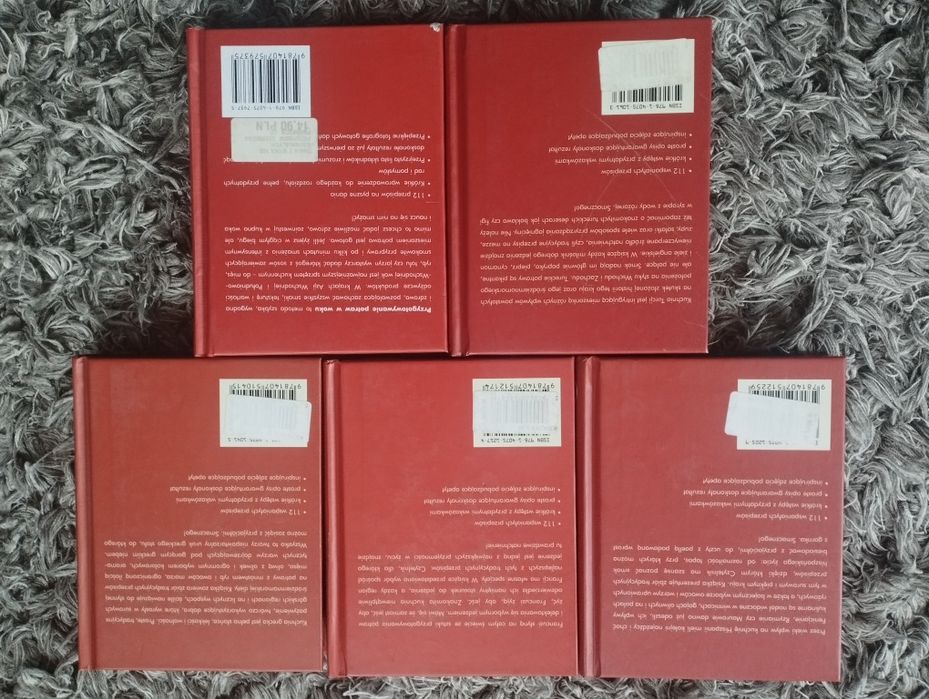 Zestaw 5 książek-Smak Hiszpanii,Francji, Grecji, Turcji i Dania z woka