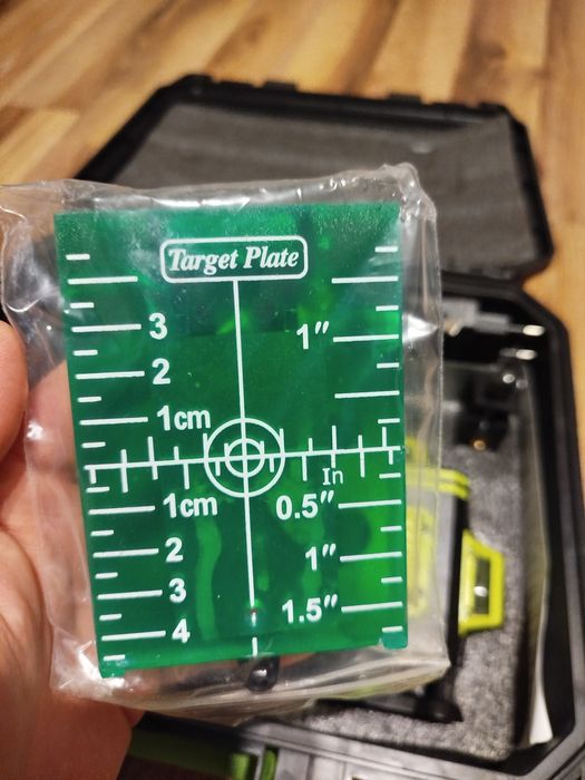 Laser krzyżowy zielony mocny