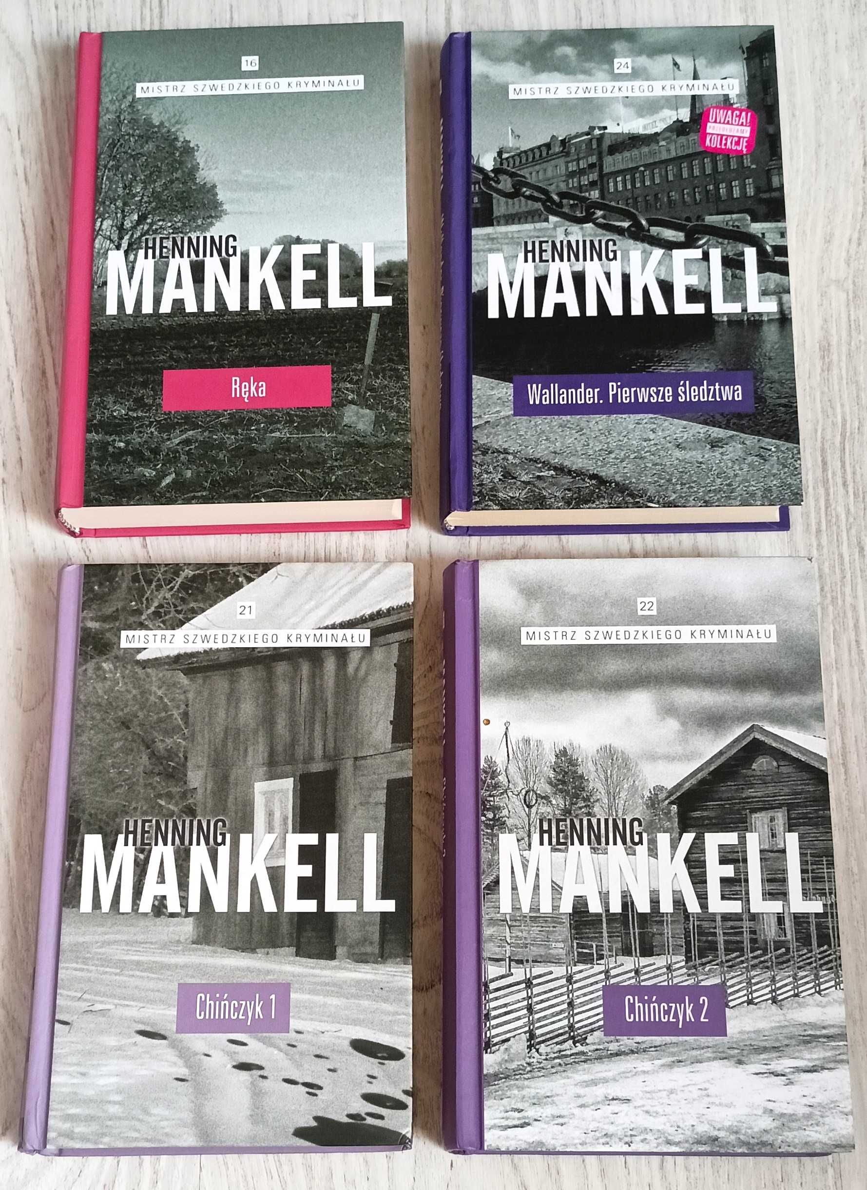 Henning Mankell Chińczyk cz. 1 i 2 Wallander Pierwsze śledztwa Ręka