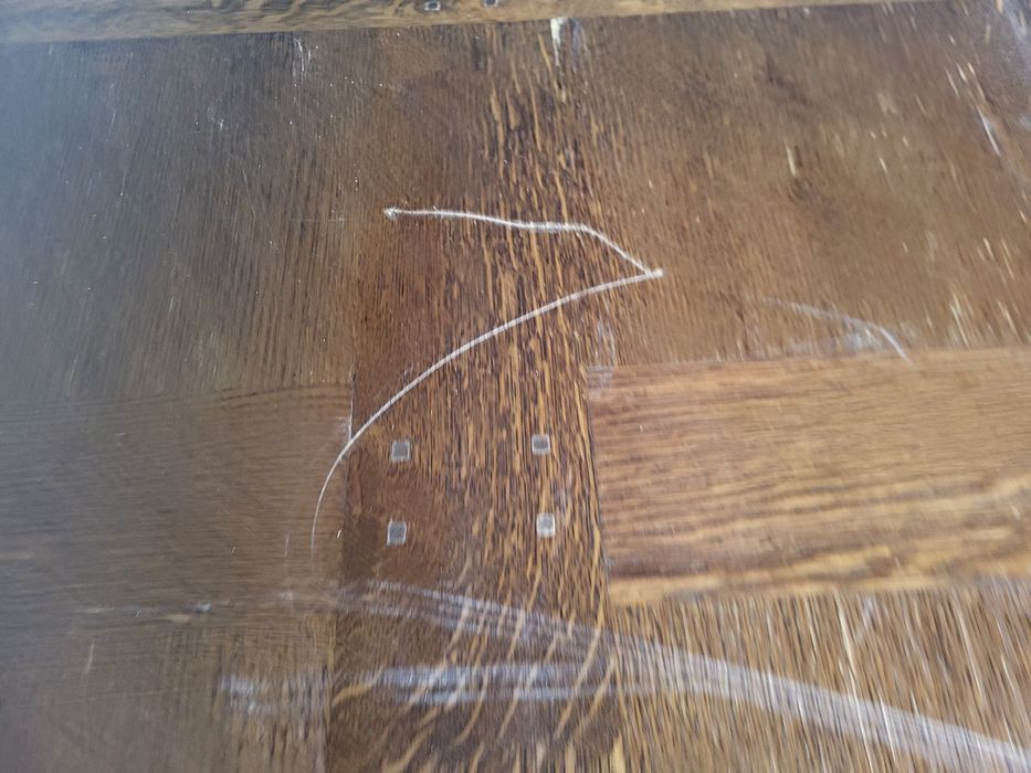 Stół drewniany + 4 krzesła