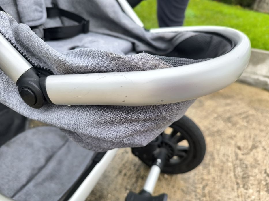 Carrinho de bebe kinderkraft veo 3 em 1