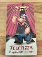 VHS - As aventuras de popeye novo