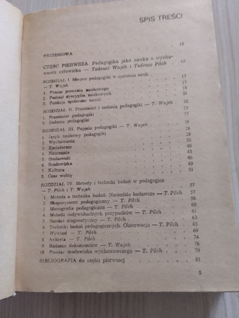 Pedagogika Podręcznik Akademicki 1975