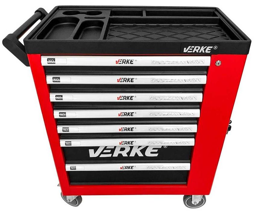 SZAFKA NARZĘDZIOWA WARSZTATOWA Serwisowa Wózek NA Narzędzia 7 Szuflad