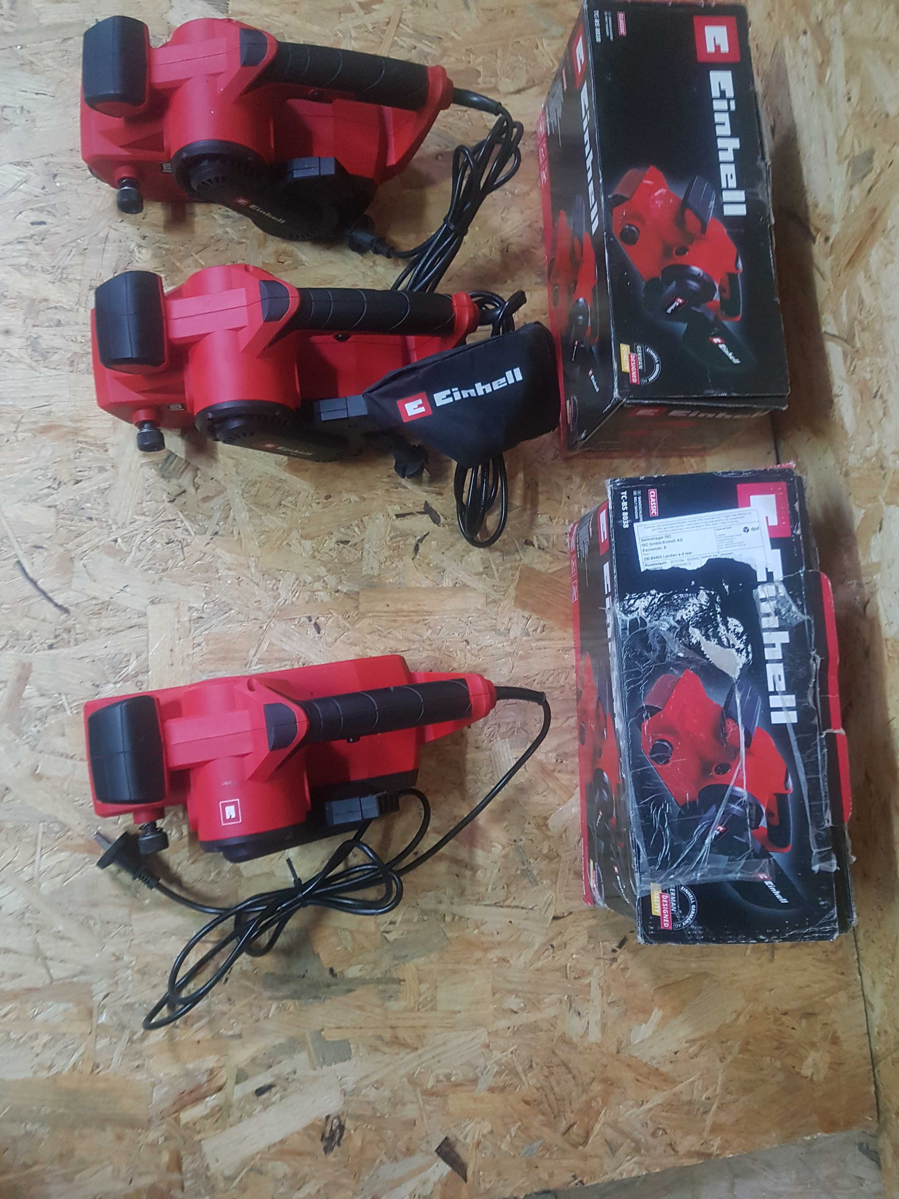 Szlifierka taśmowa Einhell TC-BS 8038