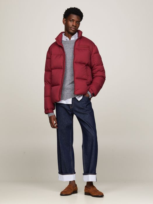 Пуховик Tommy Hilfiger GARMENT DYED puffer jacket