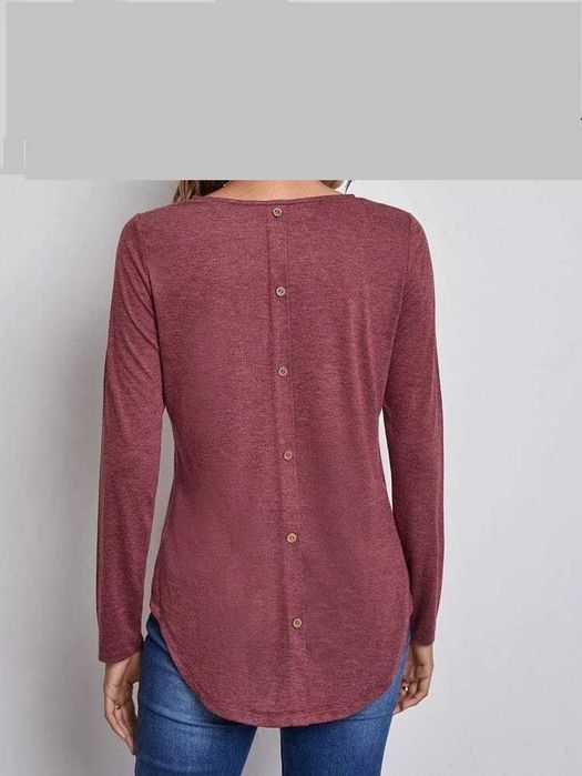 sweatshirt Rosa Botões