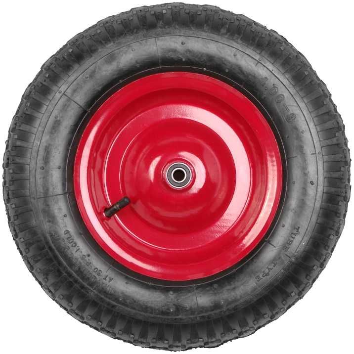 Kółko uniwersalne koło do taczki z oponą i dętką ośka 16" KD450
