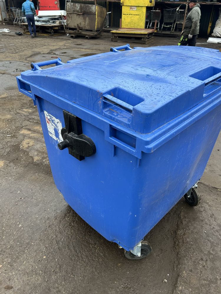 Kosz na śmieci 660l pojemnik na odpady WEBER , śmietnik 1100l 350