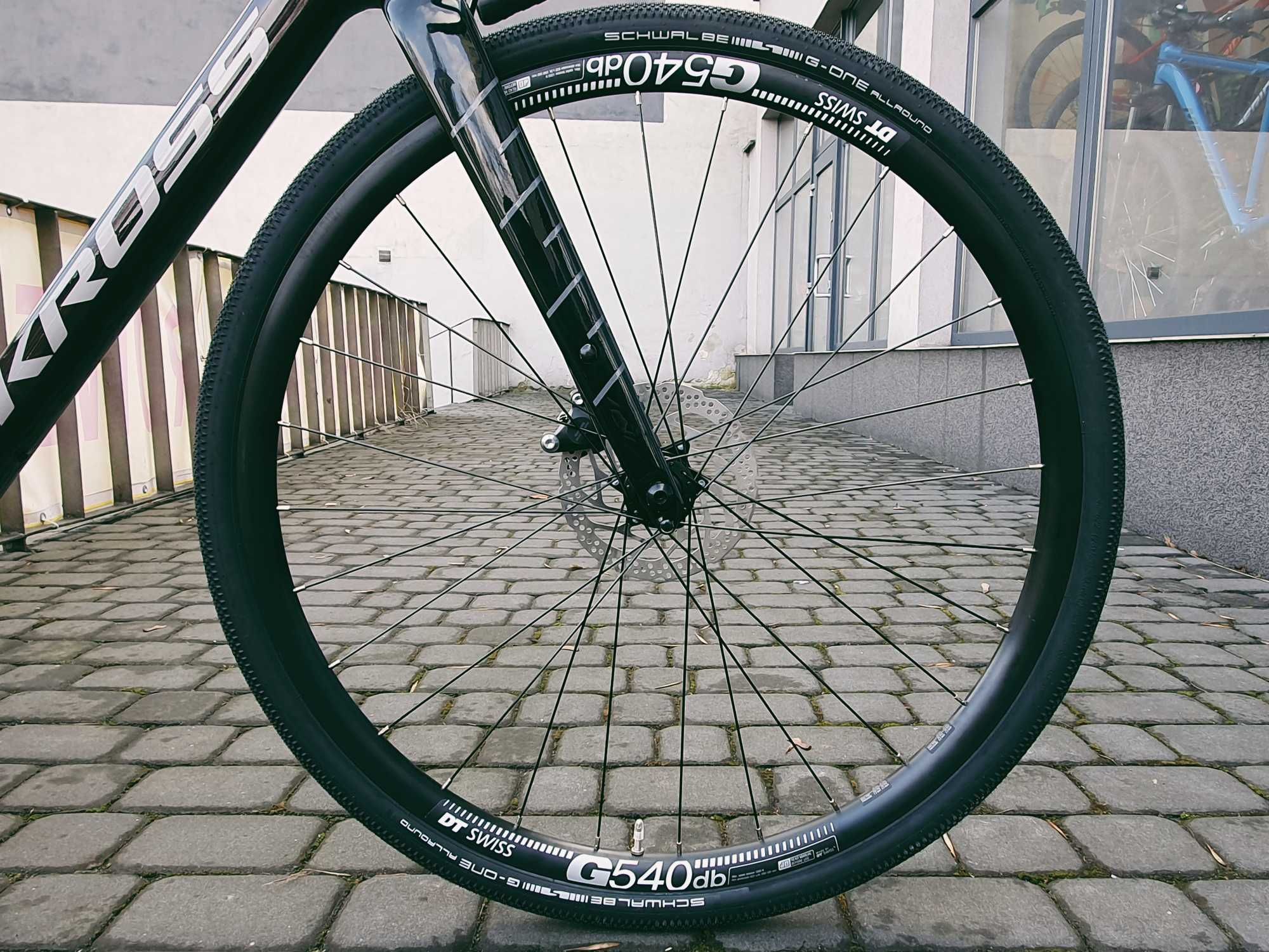Kross Esker 7.0, rozm L (21"), gravel, carbon, shimano grx, 2024, -25%