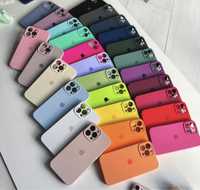 Силіконовий чохол silicone case iPhone 14 pro max  закрита камера