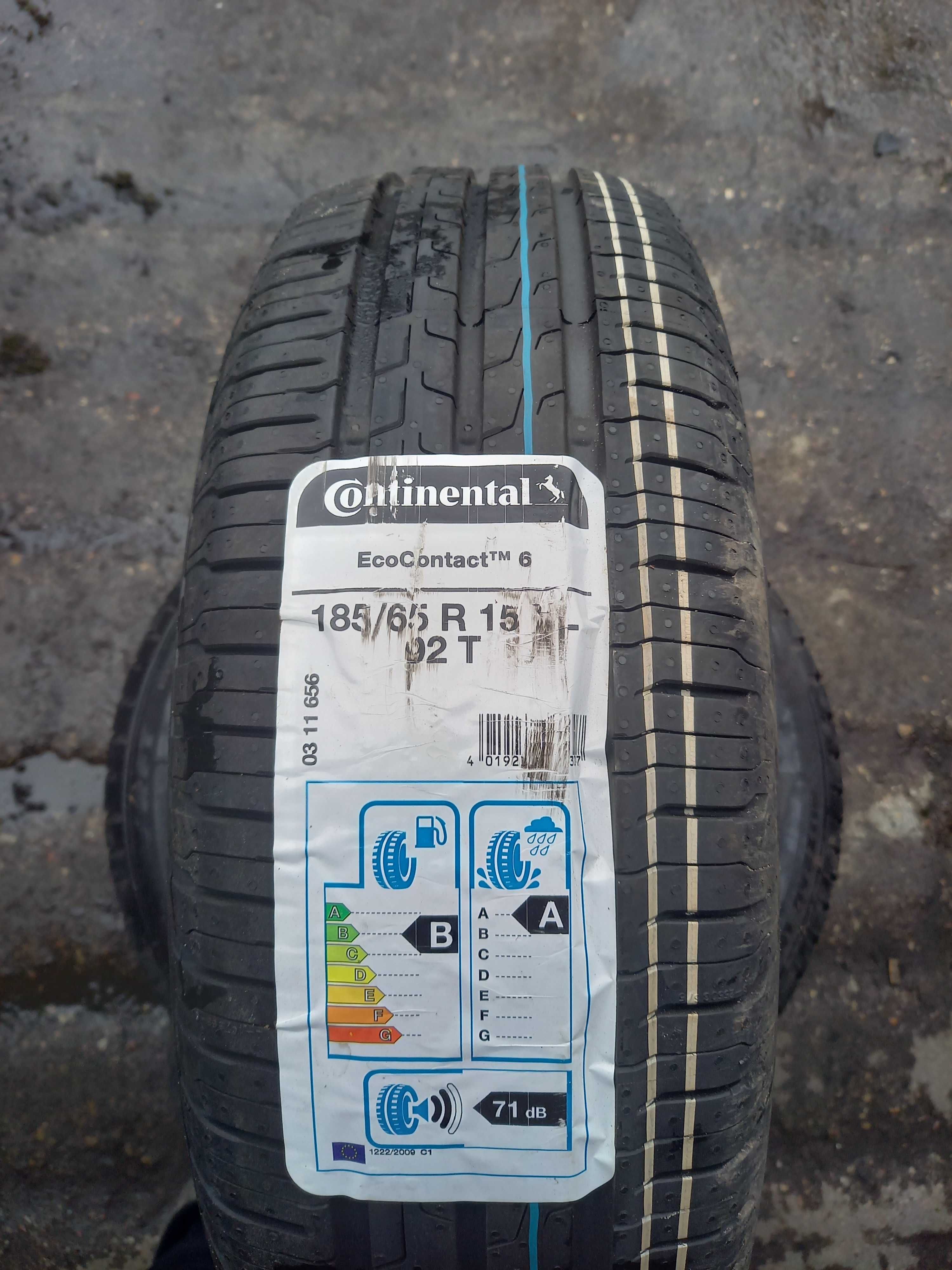 Continental EcoContact 6 185/65 R15 92T XL 2020r