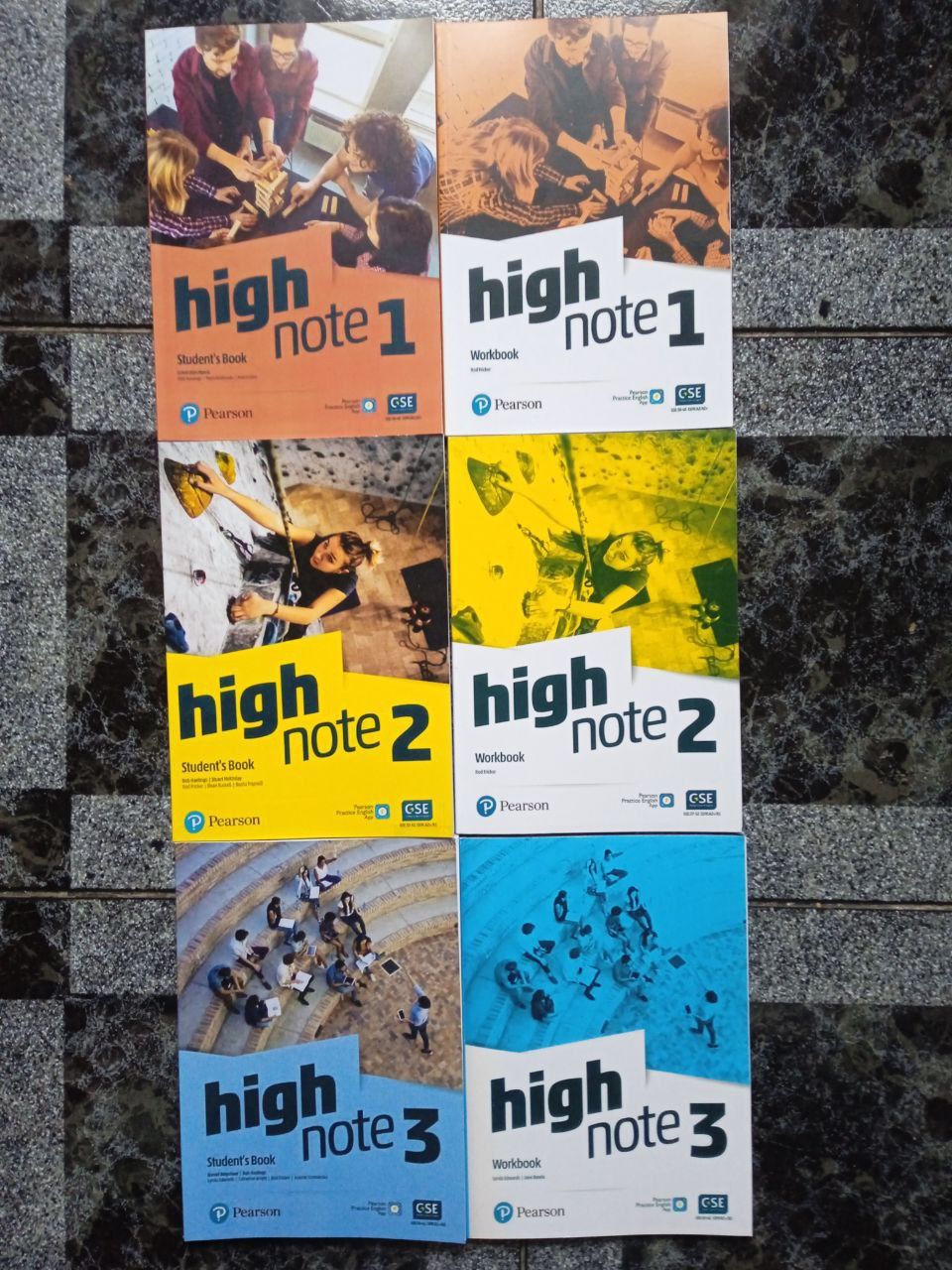 High note 1 2 3 students book+workbook