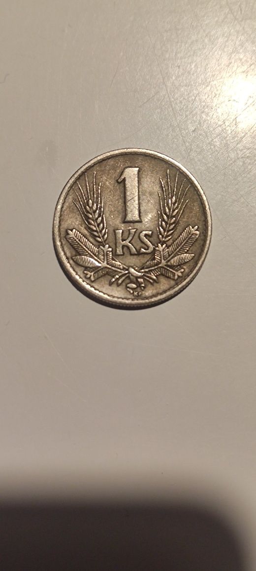 Moneta 1 korona 1940 rok Słowacja