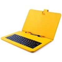 Чохол-клавіатура для планшета 10" — жовтий Vellini в коробці