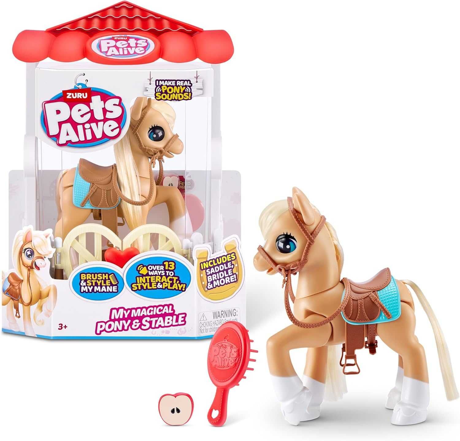 Интерактивная Пони игрушка лошадка Pets Alive My Magical Pony Interact
