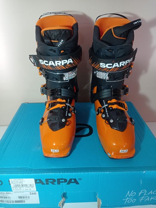 Nowe buty Skiturowe Scarpa Maestrale Orange-Black 26cm