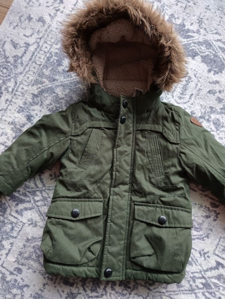 Kurtka zimowa parka c&a 74