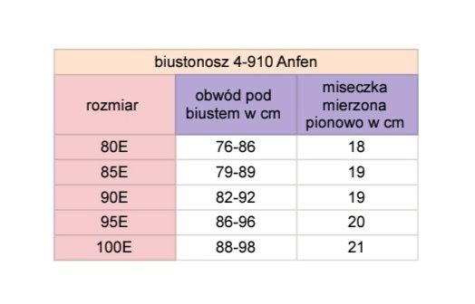 Biustonosz 90E czerowny stanik usztywniany z fiszbinami NOWY Anfen