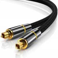 Kabel optyczny Toslink - Toslink 3 m | NOWY | PEŁNA gwarancja