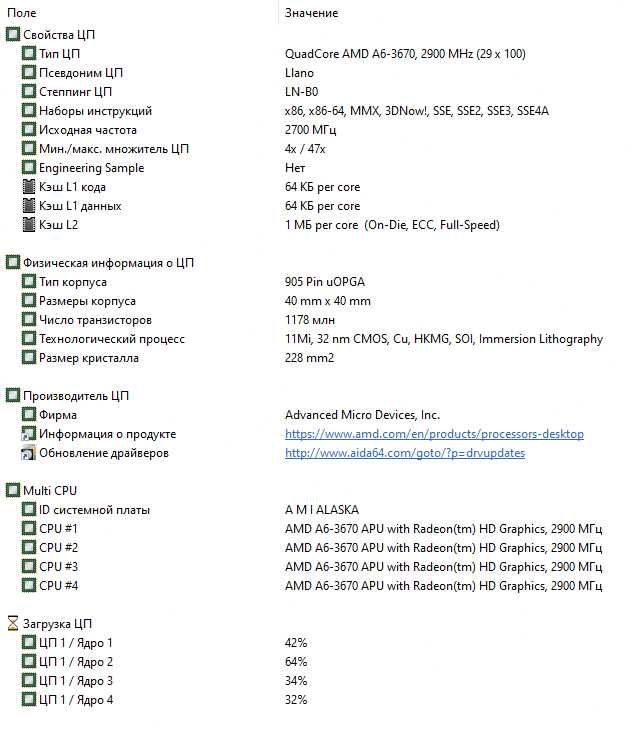 Системник 4 ядра AMD A6 -3670/Asus F1A75-M/6 GB DDR3 /HD 6530D/500 Gb