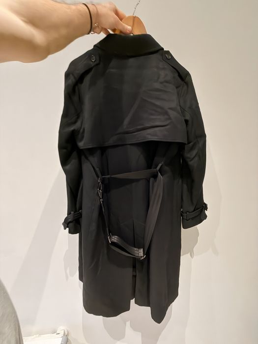 чорний тренч Massimo Dutti / розмір жіноч. L