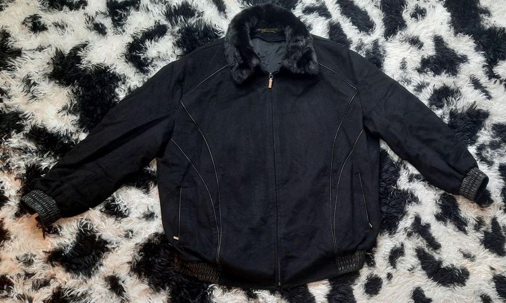 Куртка бомбер Zilli brunello cucinelli cashmere jacket