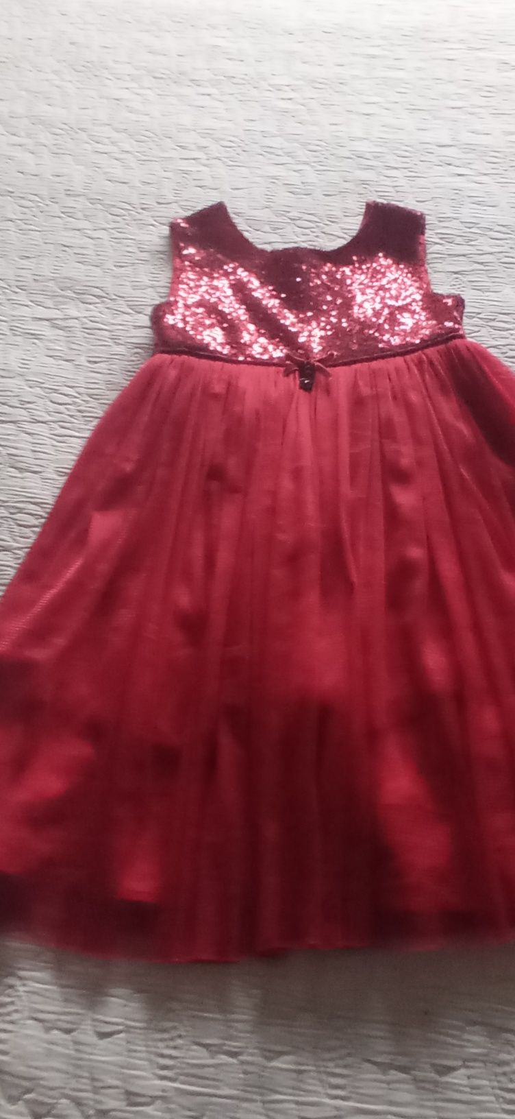 Vestido vermelho idade 7 anos