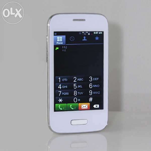 Como novo szc-2617-rd Android Dual SIM para o 1 tel