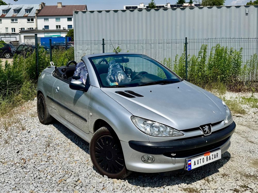 Peugeot 206 CC 1.6 Benzyna * Cabrio * 2003 rok * Mega Stan