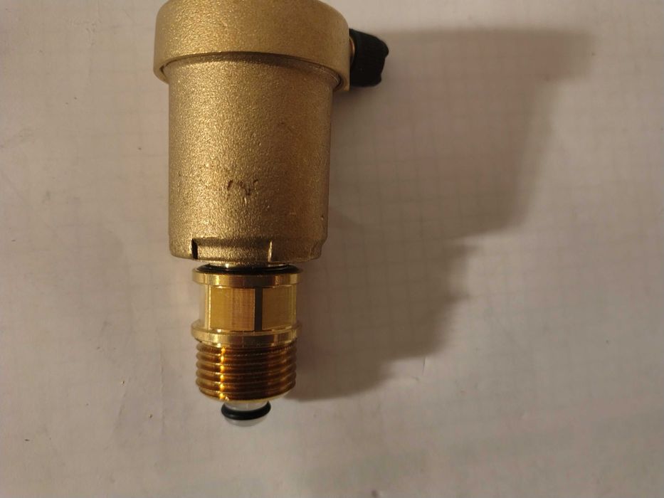 Odpowietrznik automatyczny z zaworem stopowym 1/2" firmy HERZ  NOWY