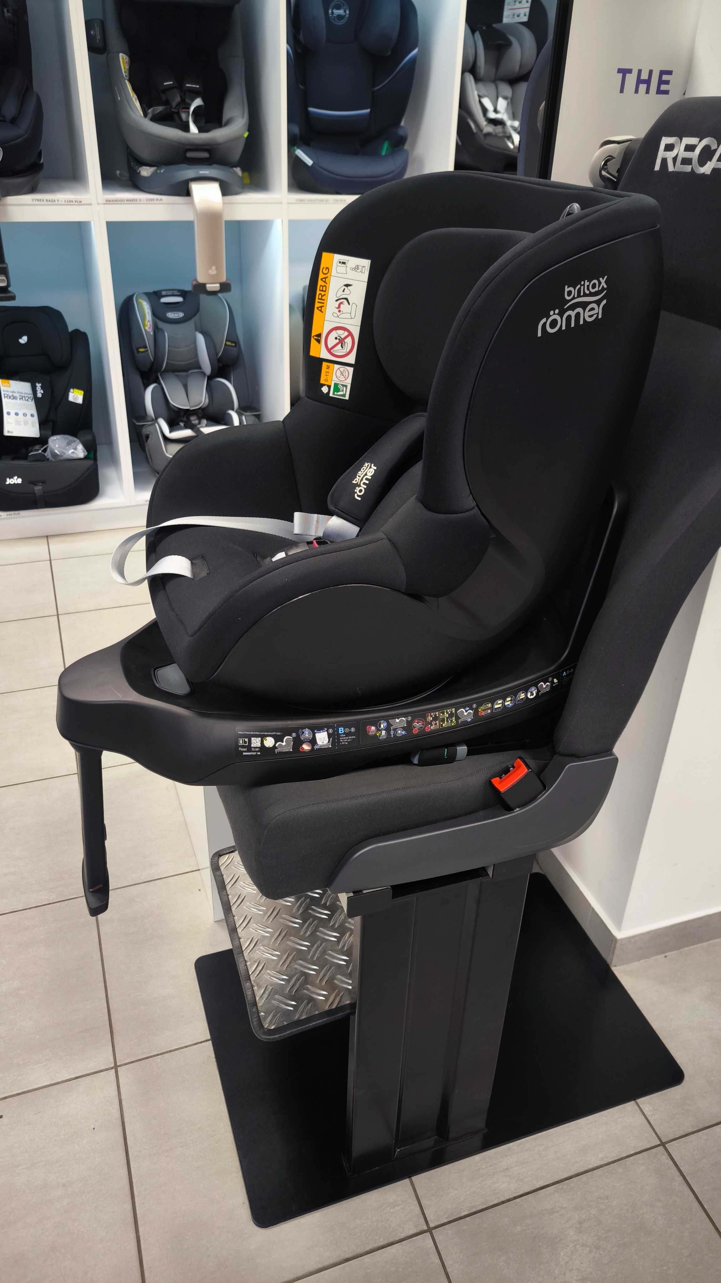 BRITAX ROEMER DUALFIX M PLUS fotelik obrotowy do 105cm/18kg 4*ADAC