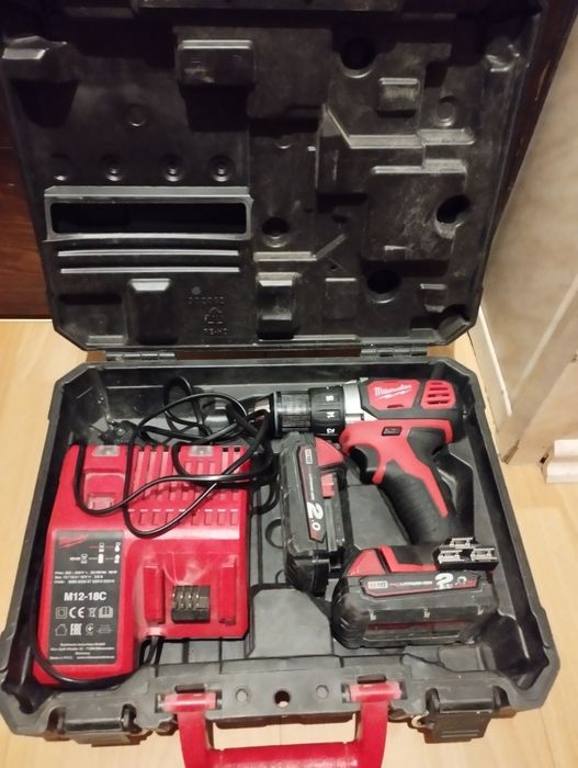 Milwaukee M18 Bdd 2x akumulator 2.0 zamiana za głośnik JBL wysyłka