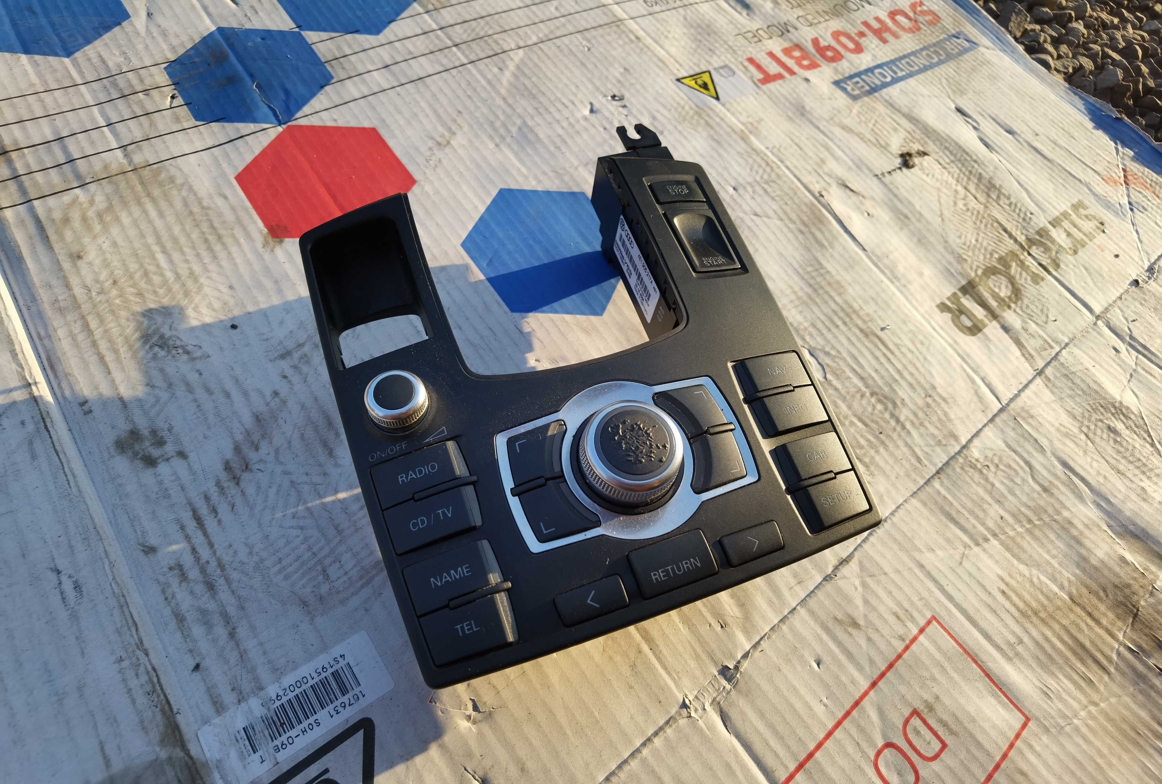 Panel MMI przyciski Audi A8 D3 Start Stop Europa 4e1919.611b