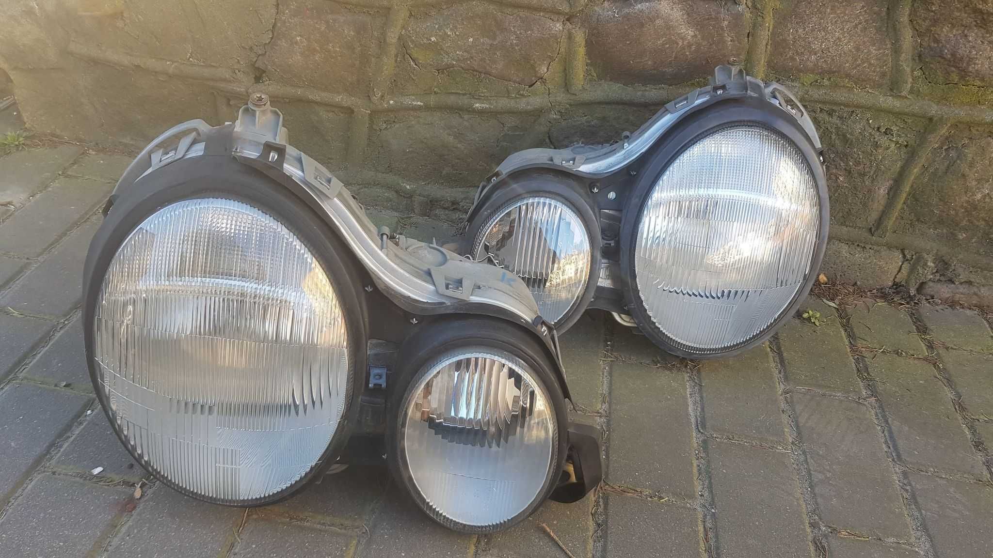 Przednia lampa mercedes w210 h7 przed liftem 95-99r idealna