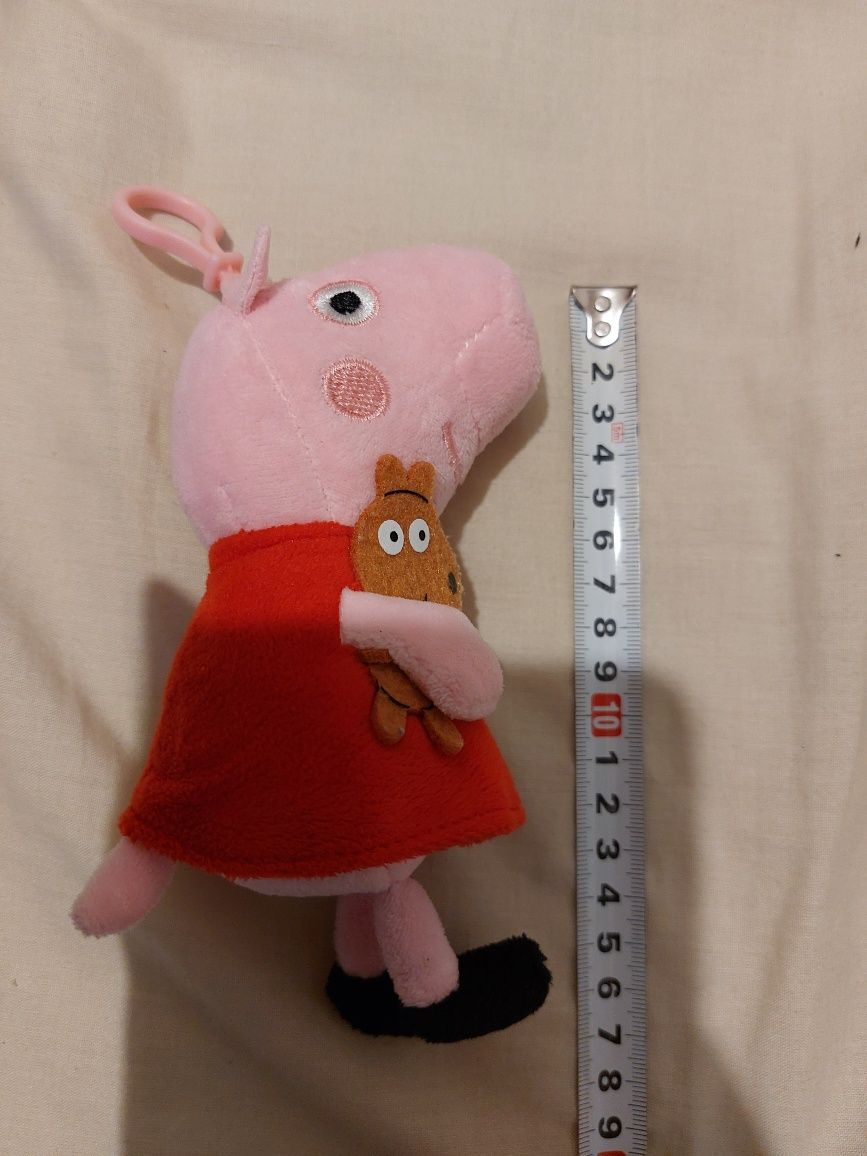 Maskotka  Peppa Pig  z misiem  Teddy