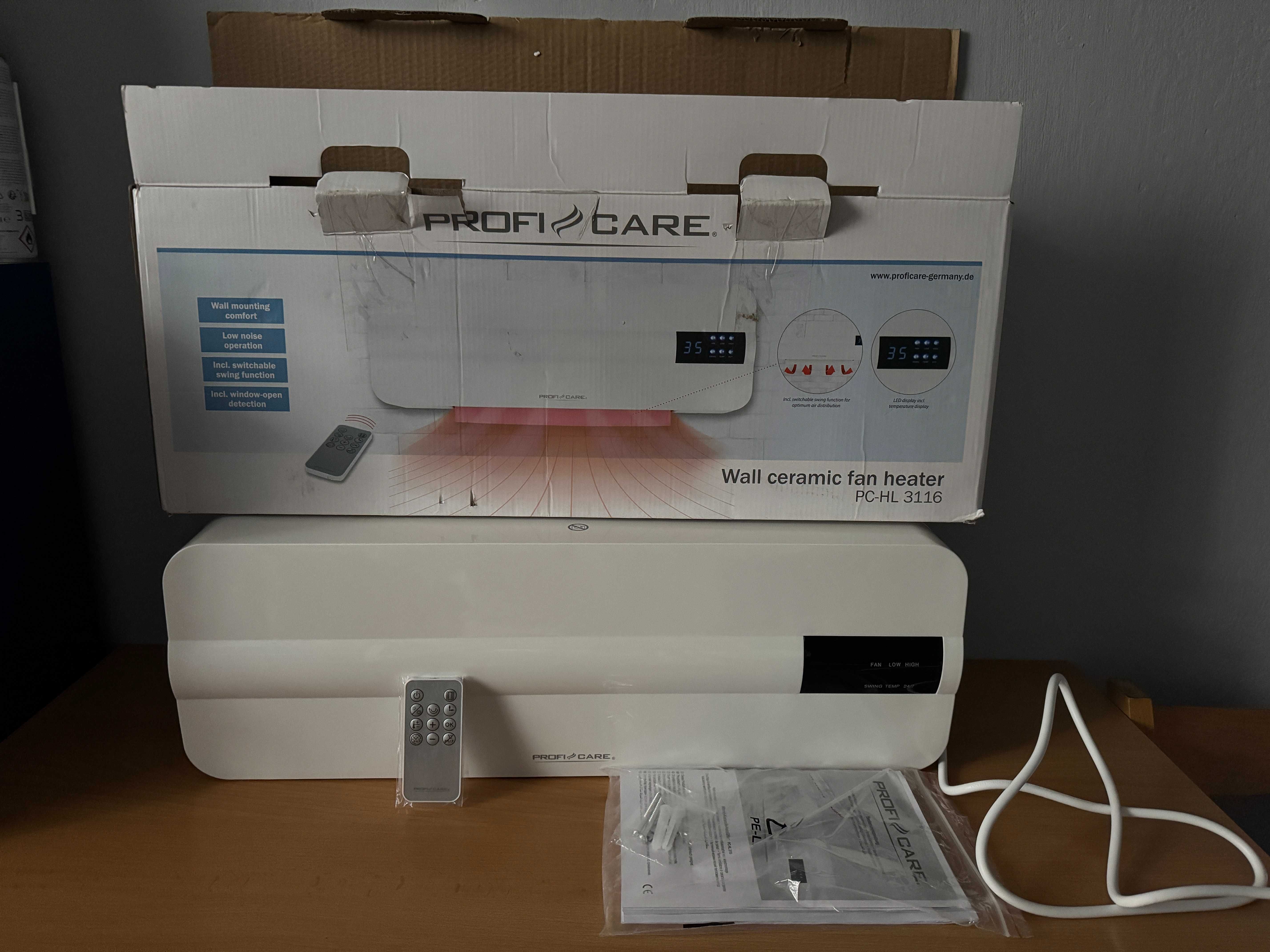 Termowentylator grzejnik ceramiczny Profi Care PC-HL3116