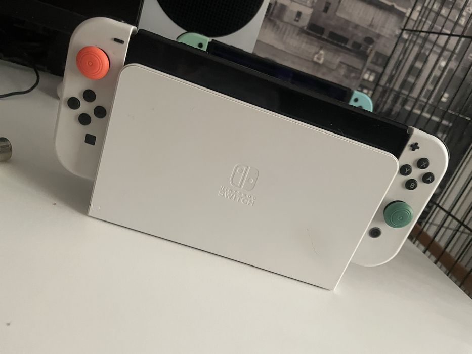 Nintendo switch oled com jogos