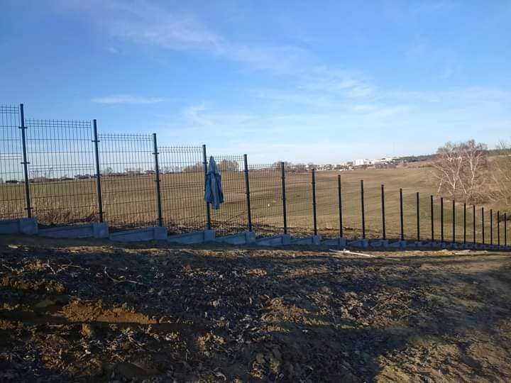 Ogrodzenie panelowe, panel 3d 123 cm, podmurówka, płot, bramy, furtki