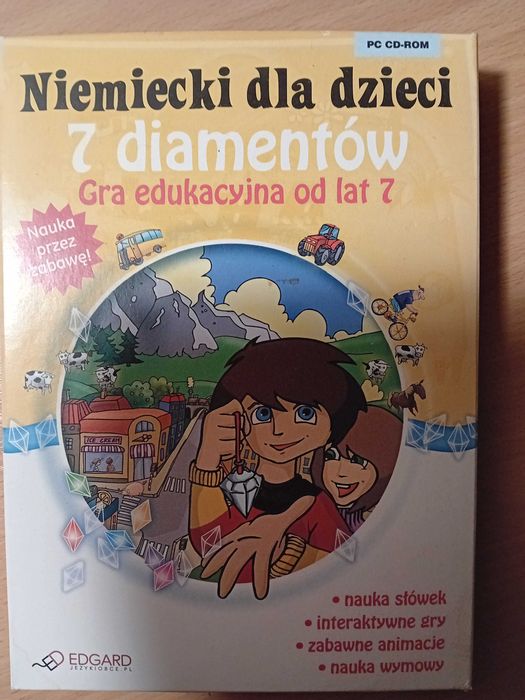 Plyta do nauki j.niemieckiego dla dzieci