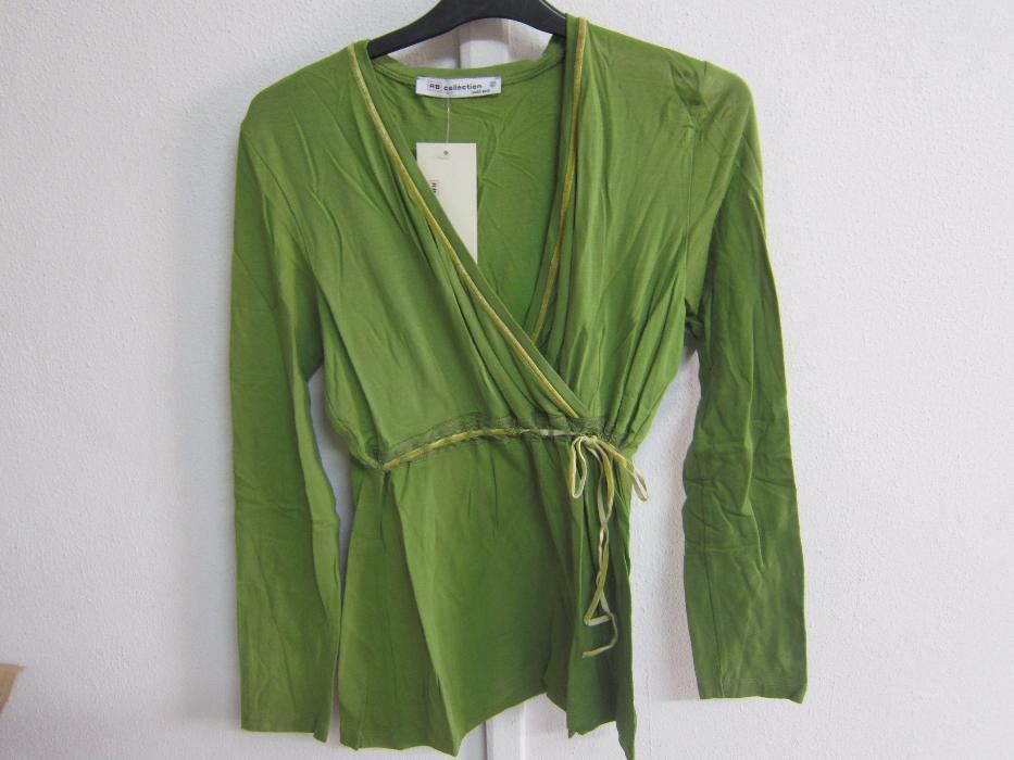 Camisola de Senhora Verde Tamanho 2 Marca RB Collection